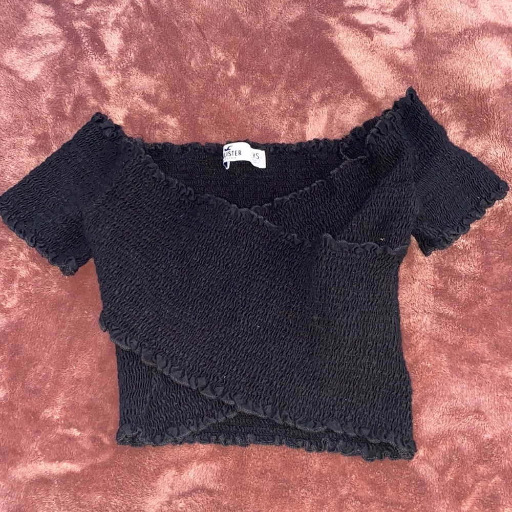 hollister crop top XS